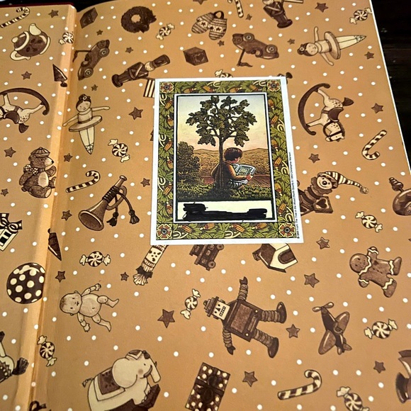 Believe Christmas Treasury Hardback Book by Mary Engelbreit’s  Gold Edged Pages - Picture 2 of 6